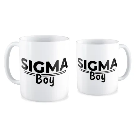 Kubek ZABAWNY Sigma Boy